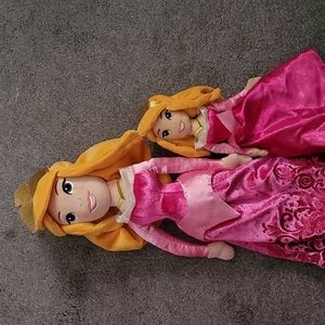 Aurora Sleeping Beauty Disney store dolls